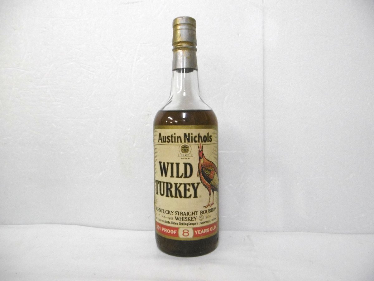 古酒 未開栓 WILD TURKEY ワイルドターキー 8年 ケンタッキー