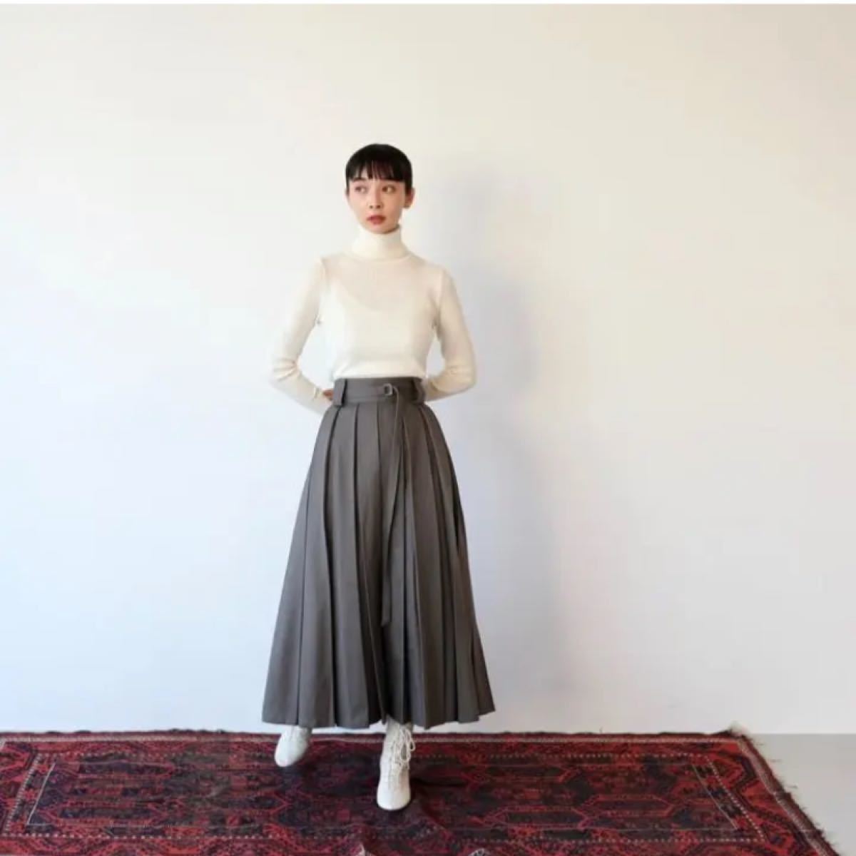 2022年ファッション福袋 foufou スーパータックロングスカート ...