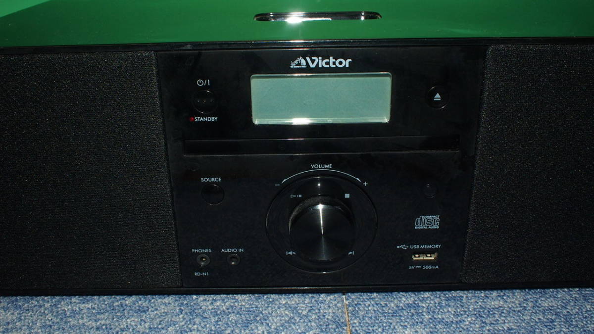 YI ア5-56 Victor ビクター RD-N1 iPod対応 CDポータブルオーディオシステム ブラック iPod/CD/USB/FM JVC(その他)｜売買されたオークション情報、yahooの商品情報をアーカイブ公開  - オークファン（aucfan.com）