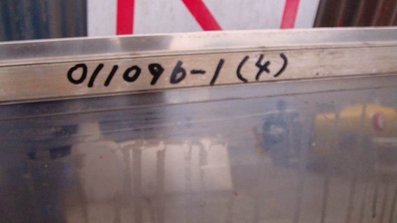 2A【棚01106-1(4)】食品工場 ステンレス製 間仕切つい立 2m巾1.8m 2A【棚01106-1(4)】食品工場 ステンレス製 間仕切つい立 2m巾1.8m