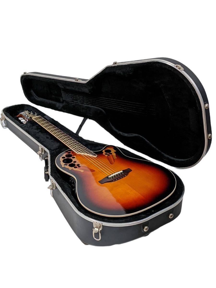 美品】 Ovation MODEL 6868LX USA ギター 楽器 エレアコ ハードケース