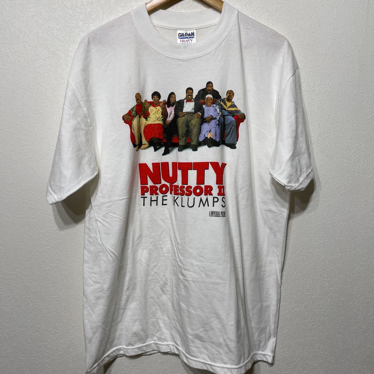 美品！ビンテージ！00s The Nutty Professor Ⅱ 映画 ムービーTシャツ　ナッティ・プロフェッサー2 クランプ家の面々　エディ・マーフィ　L_画像1