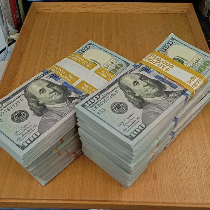 アメリカ　10万ドル　新紙幣 外貨両替　F_画像1