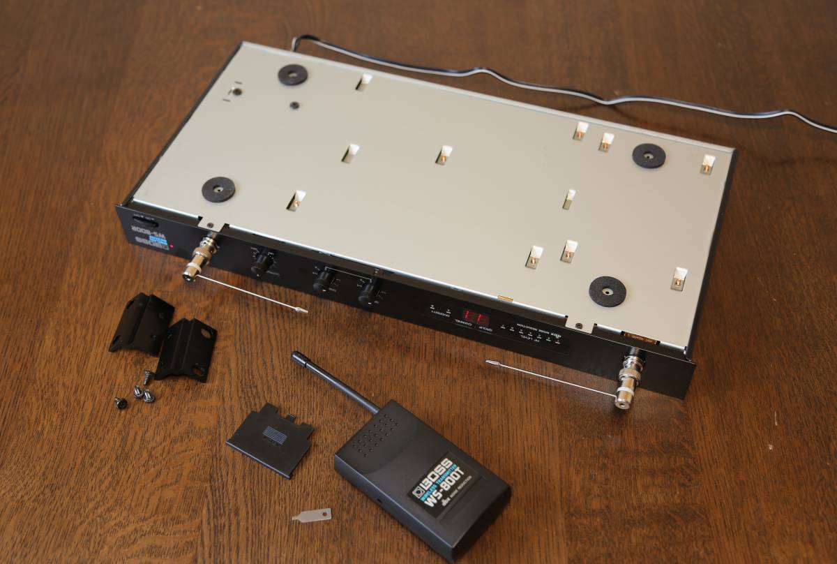 動作美品】BOSS WS-800R WS-800T ワイヤレスセット 動作美品】BOSS WS-800R WS-800T ワイヤレスセット