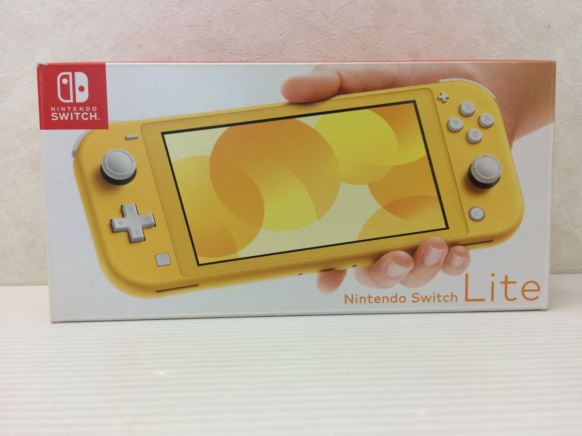 Nintendo Switch Lite ニンテンドースイッチ ライト 本体 イエロー 未