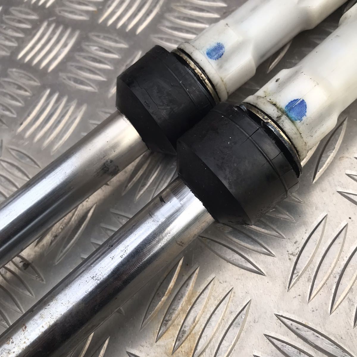 田中商会直営店】モンキー5L用 強化インナーフォーク 480mm(ノーマル長)