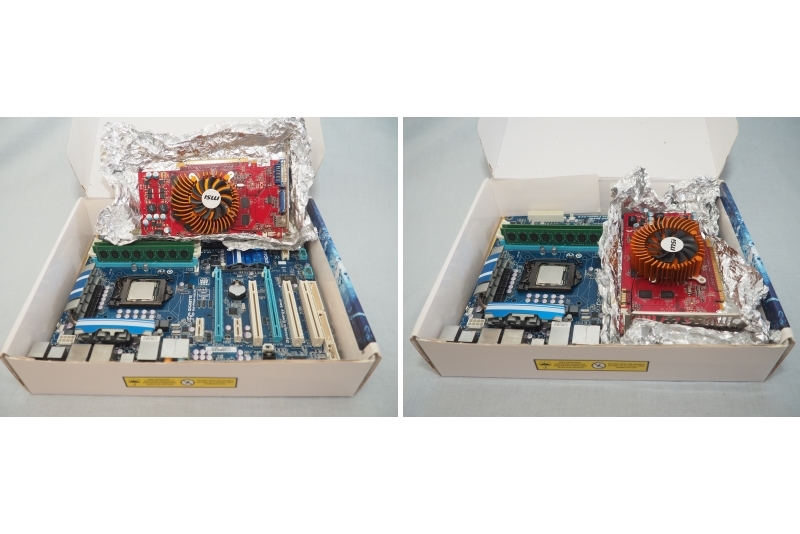 ★ジャンク品★GIGABYTE P55A-UD3R/CPU i7-870 2.93GHｚ/8GB(2G×4)/N9800GT-MD1G ECO_画像8