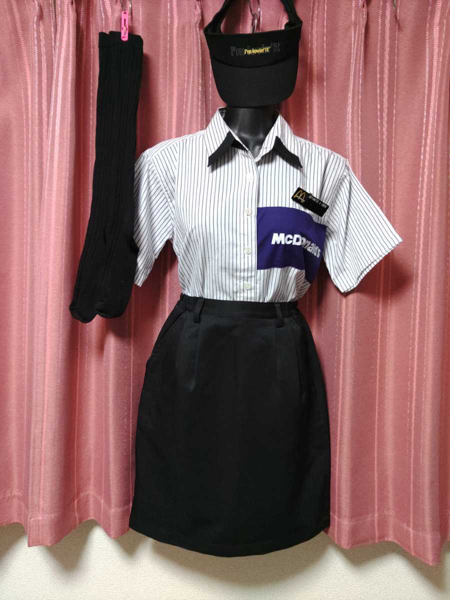 Yahoo!オークション - マクドナルド 制服 クルー ユニフォーム Yahoo!オークション - マクドナルド 制服 クルー ユニフォーム