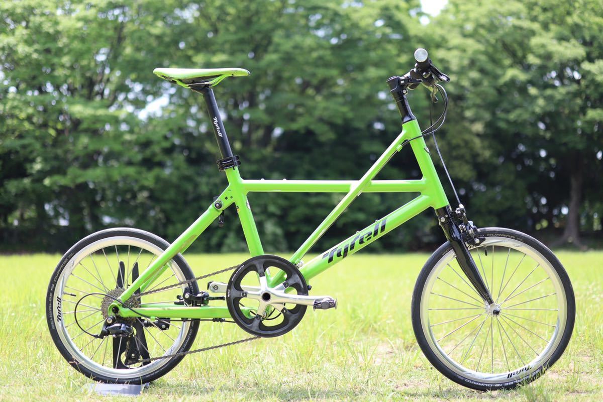 Tyrell タイレル FX FRESH LIME GREEN 20インチ 折畳 ミニベロ blue
