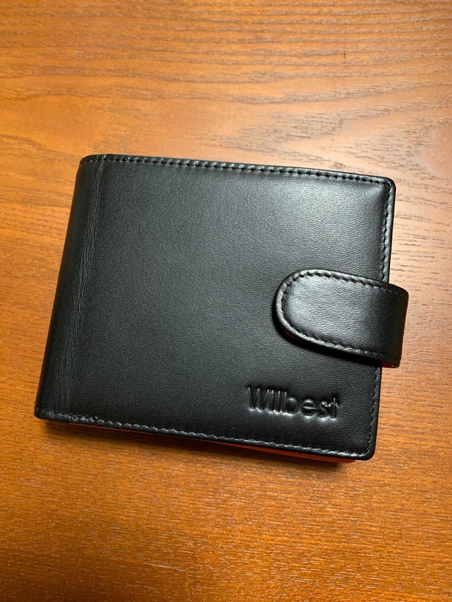 WILBEST   wallet   財布　メンズ　匿名配送  二つ折り財布