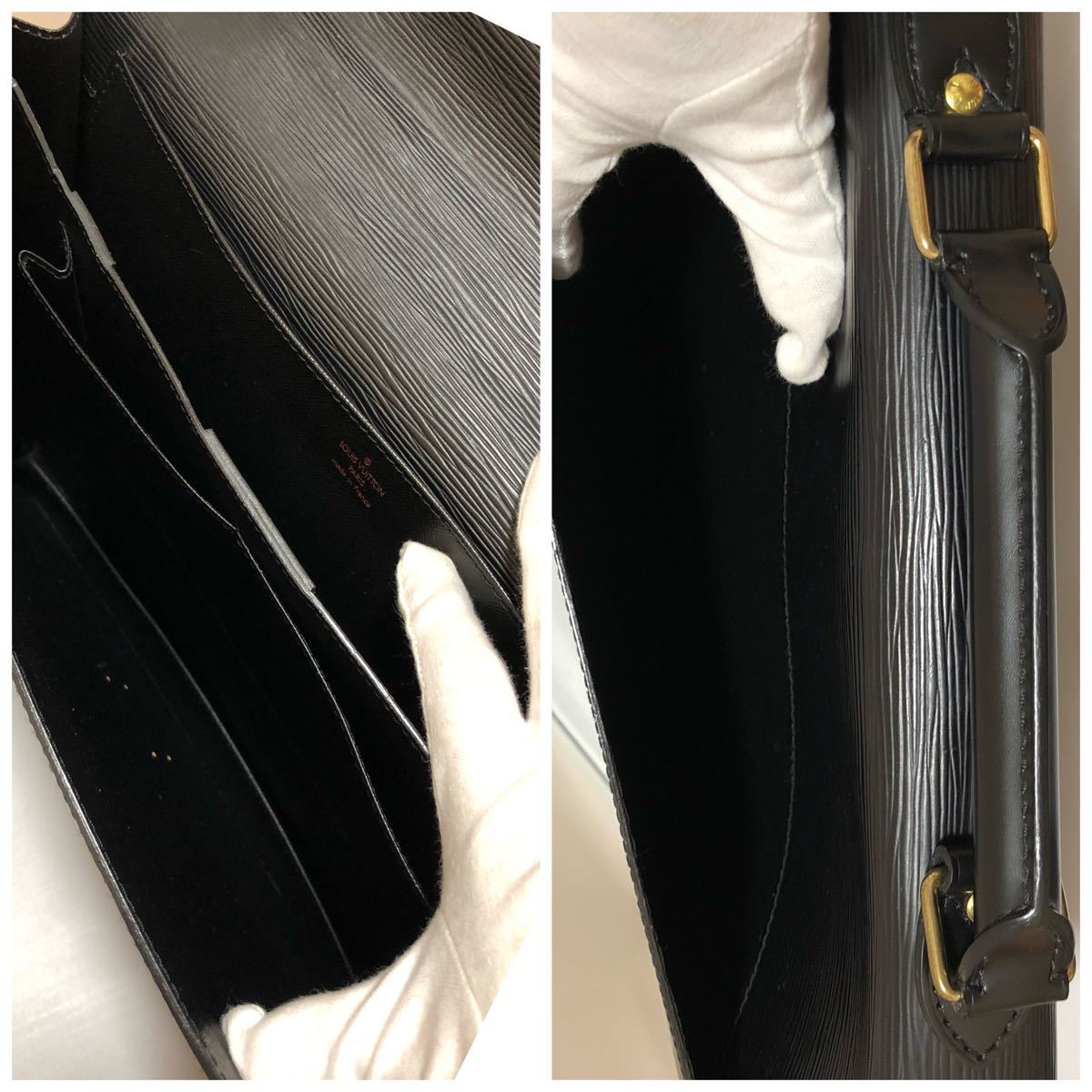 ルイヴィトンビジネスバック セルヴィエットコンセイエM54422美品