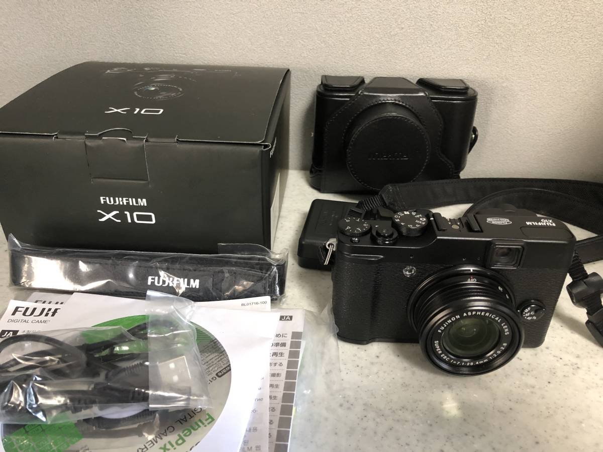 ☆一眼レフカメラ富士フィルムFUJIFILM X10 デジタル美品-日本代購代
