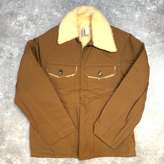 良質 Jacket Lined Pile Duck 70s 60s 【men163J】 カーハート