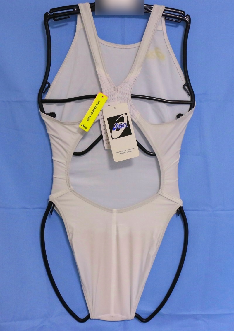 新品・未使用】競泳水着 asics アシックス ハイドロCD ALS55T ホワイト