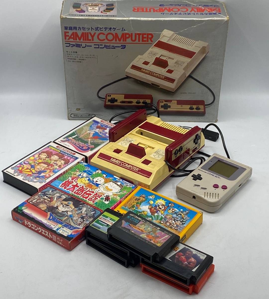 任天堂　FAMILY COMPUTER　ファミリーコンピューター　ファミコン　ゲームボーイ　ソフト11点　まとめ　中古品　ジャンク品　1266-1横_画像1