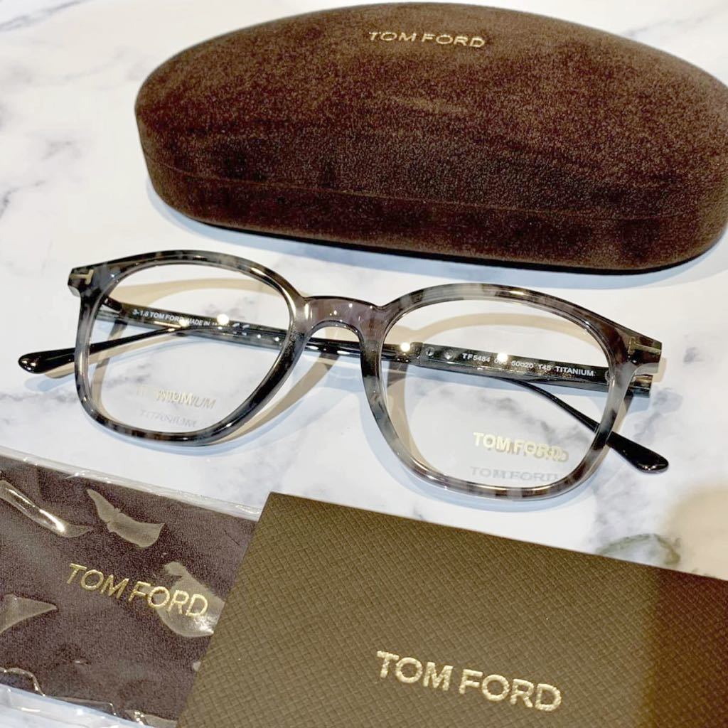 確実正規 新品 トムフォード TF5484 FT5484 055眼鏡 サングラス tomford メガネ safari _画像1