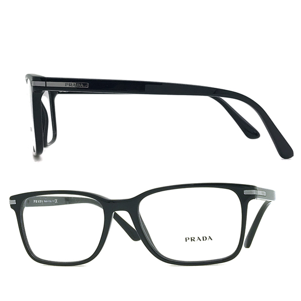 PRADA プラダ メガネフレーム ブランド ブラック 眼鏡 0PR-14WV-1AB1O1