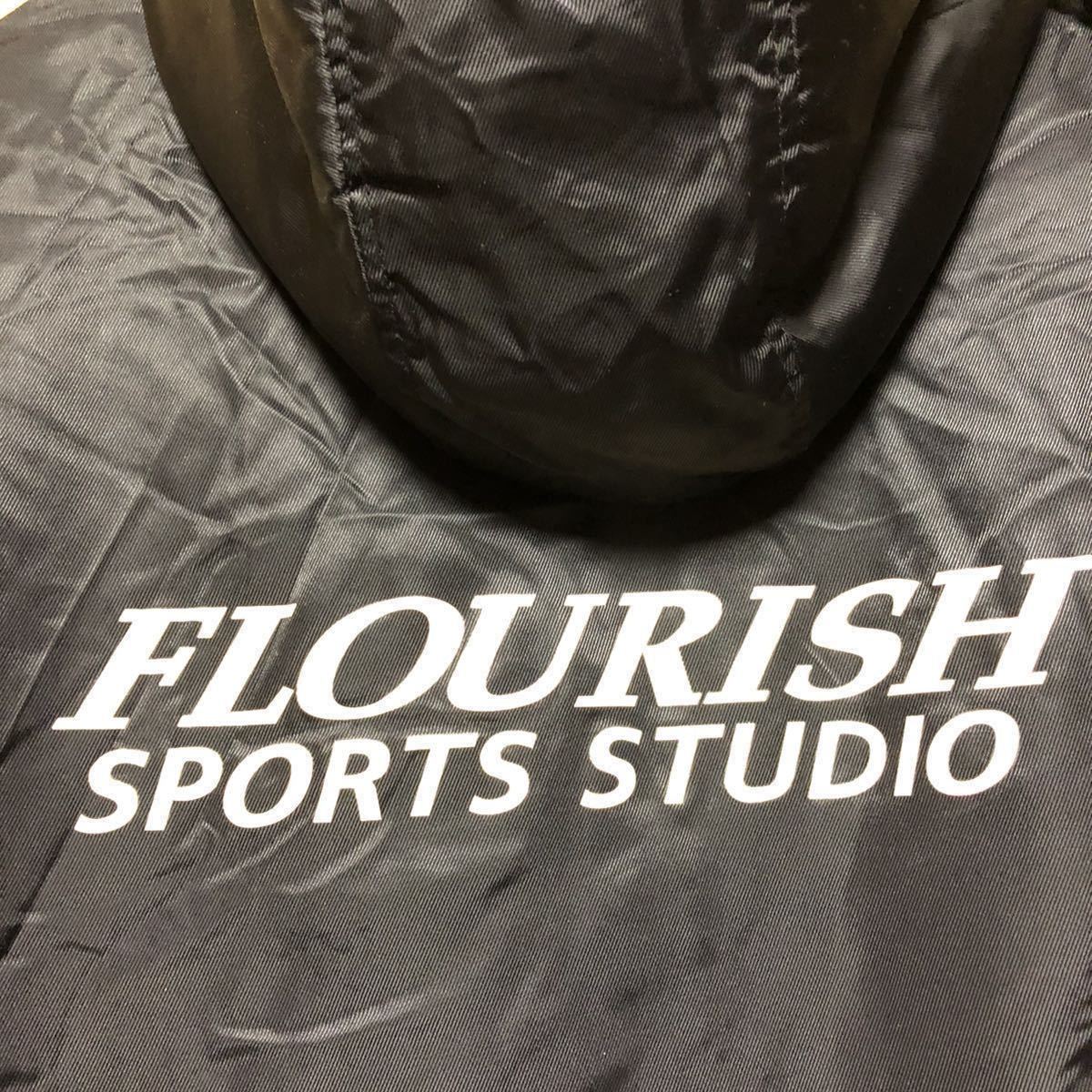 # прекрасный товар #FLOURISH SPORTS STUDIO# bench пальто # черный *M размер * обратная сторона боа 