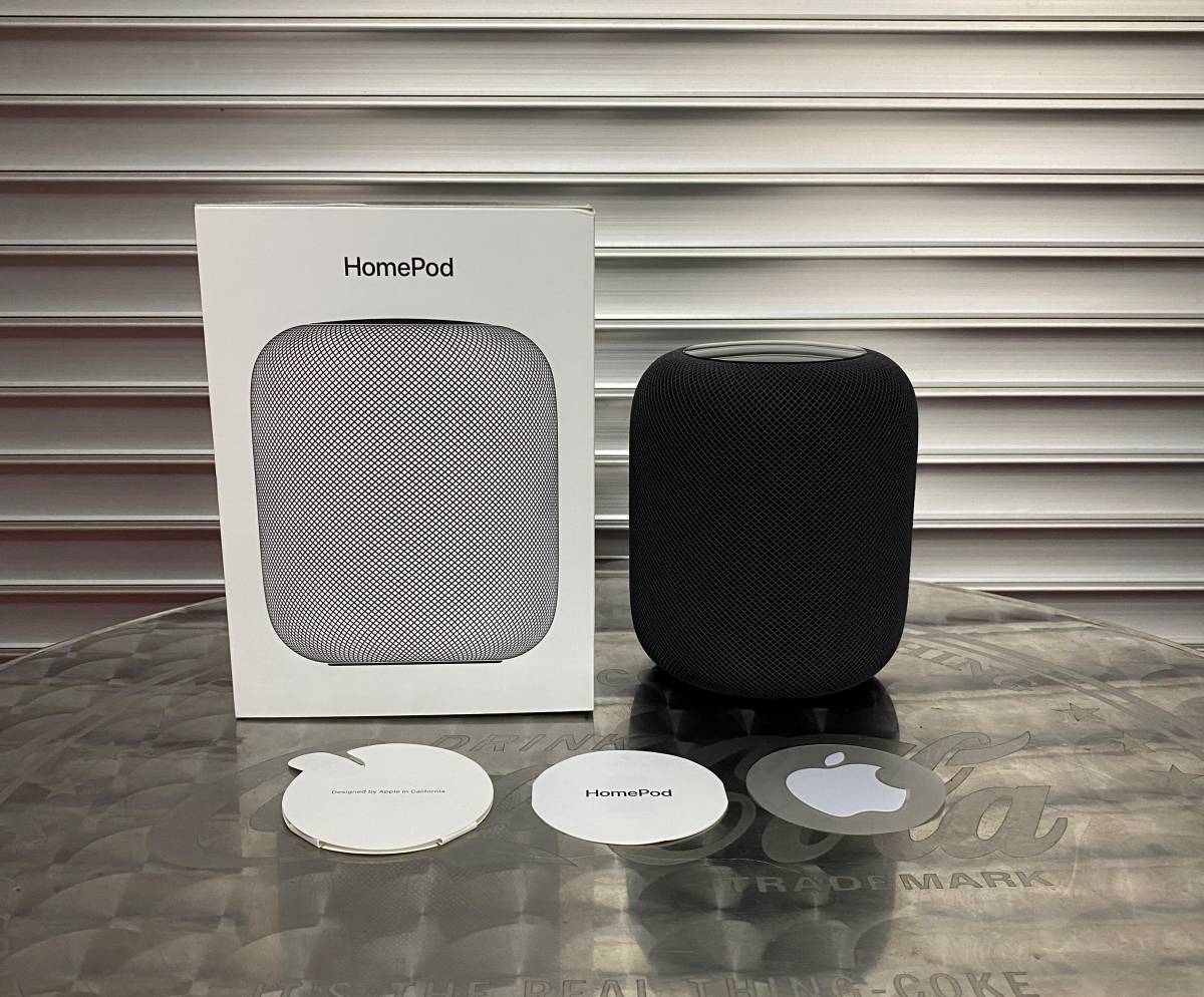 Apple HomePod ホームポッド スペースグレー Space gray アップル