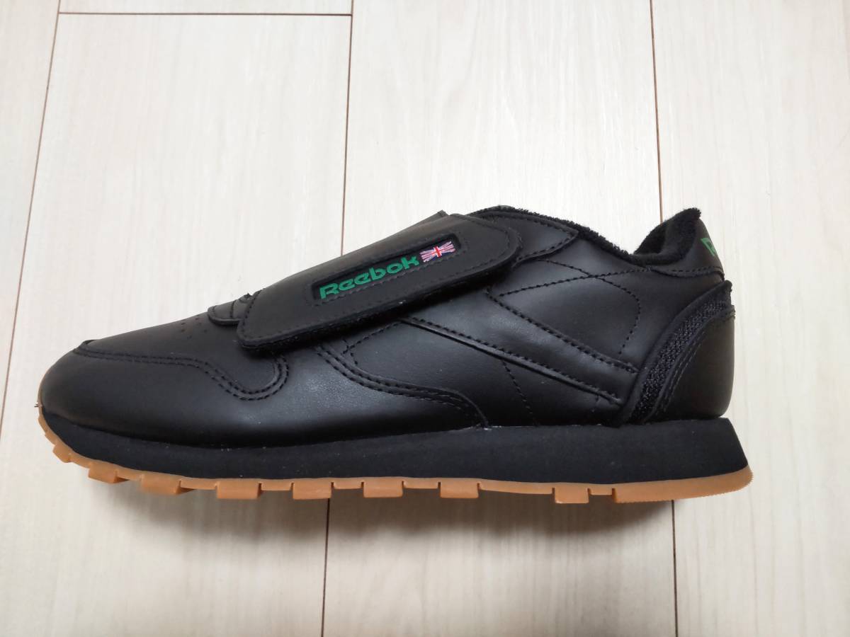 ★新品　リーボック　REEBOK　レザースニーカー　　★CL LEATHER STOMPER　★クラシックレザーシリーズ　★黒色　_画像6