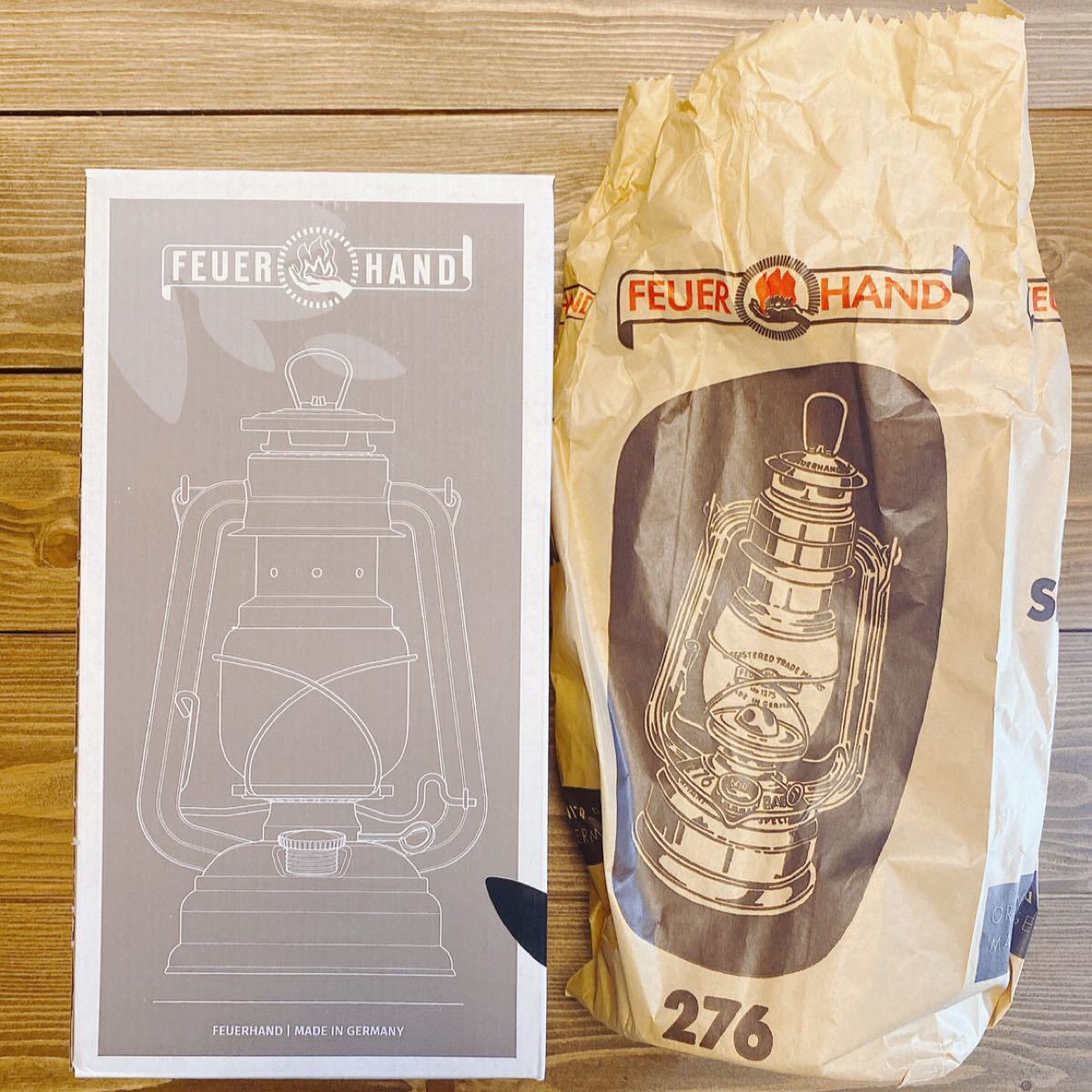ケース・おまけ付き フュアーハンド ランタン FEUERHAND 276 マット