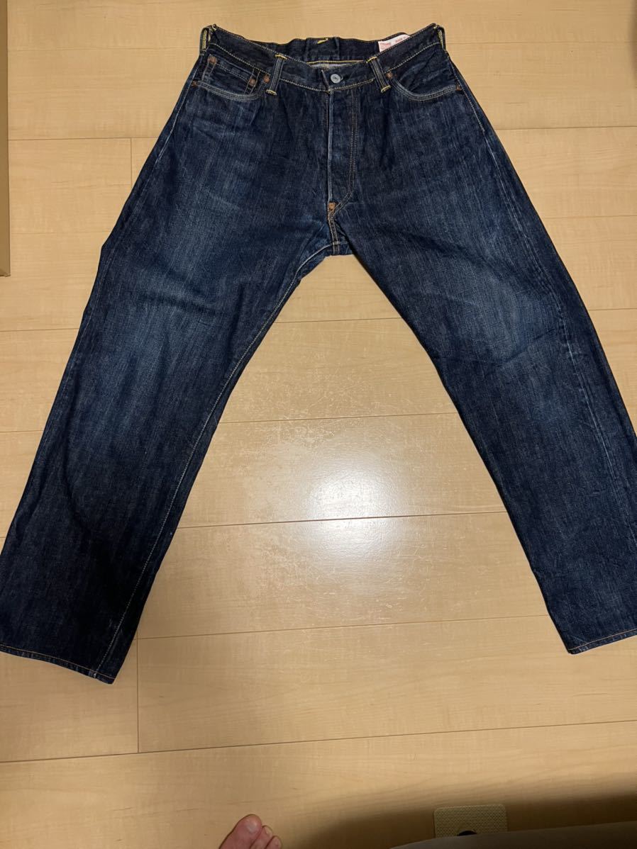 EVISU エヴィス NO1 2001 35インチ 左後ろ白カモメ当たり出始めの美品