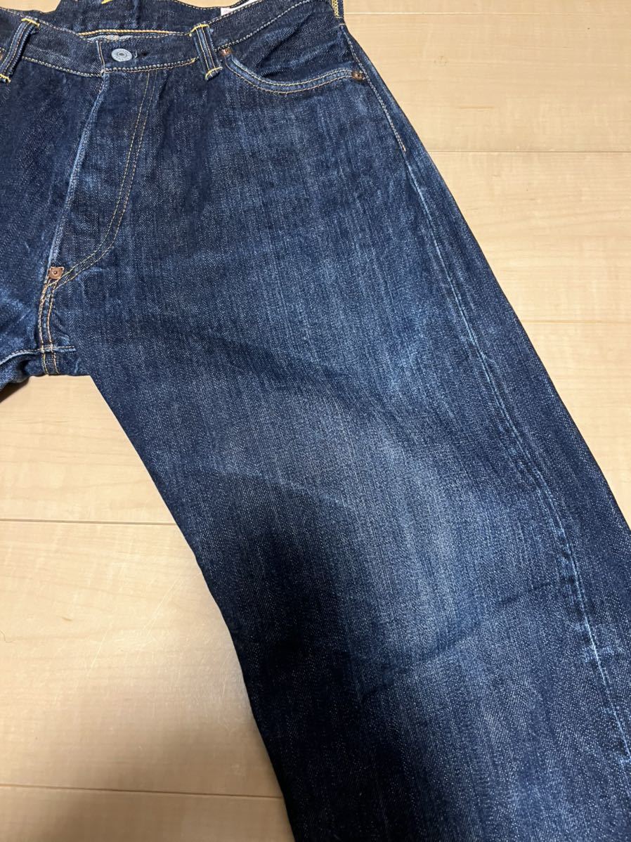 EVISU エヴィス NO1 2001 35インチ 左後ろ白カモメ当たり出始めの美品