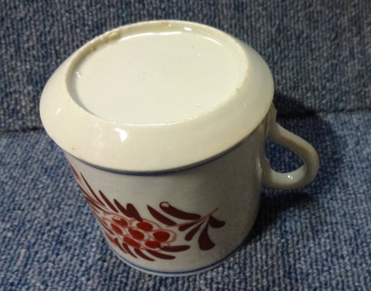 幕末、波佐見焼、「マグカップ」コーヒーカップ、コンプラ瓶変形 幕末、波佐見焼、「マグカップ」コーヒーカップ、コンプラ瓶変形