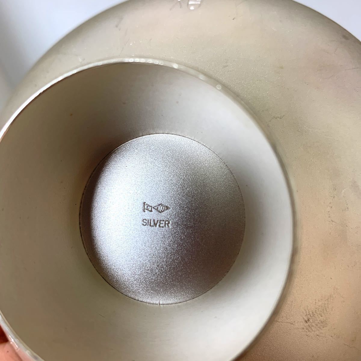純銀製 御盃 銀盃 銀器 銀杯 純銀製酒器 造幣局製 SILVER刻印 純銀製 御盃 銀盃 銀器 銀杯 純銀製酒器 造幣局製 SILVER刻印