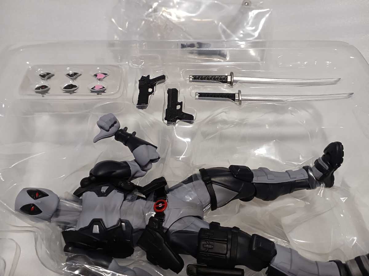 海洋堂 FIGURE COMPLEX AMAZING YAMAGUCHI アメイジングヤマグチ デッドプール エックスフォース版 DEADPOOL X-FORCE ver_画像5