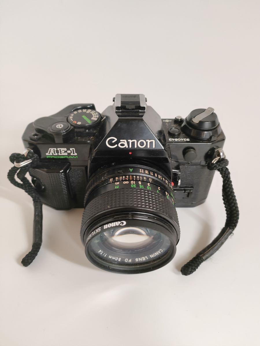 Canon AE-1 PROGRAM キヤノン 美品 一眼レフカメラ フィルムカメラ