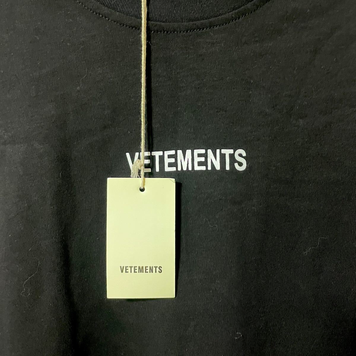 M】2019ss VETEMENTS LOGO Tshirt | michiemee.ca