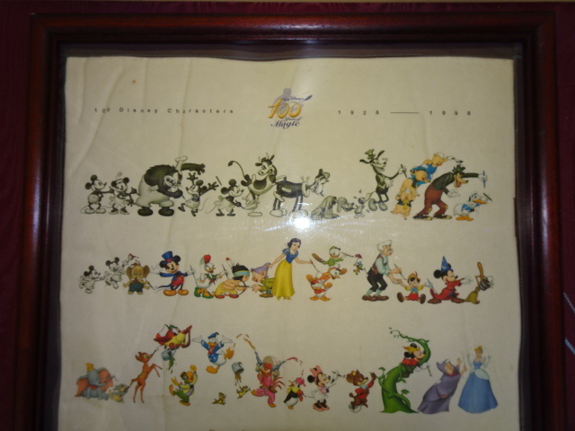 希少品 ディズニー 100周年 絵画 1500枚限定 エンタメ/ホビー 美術品