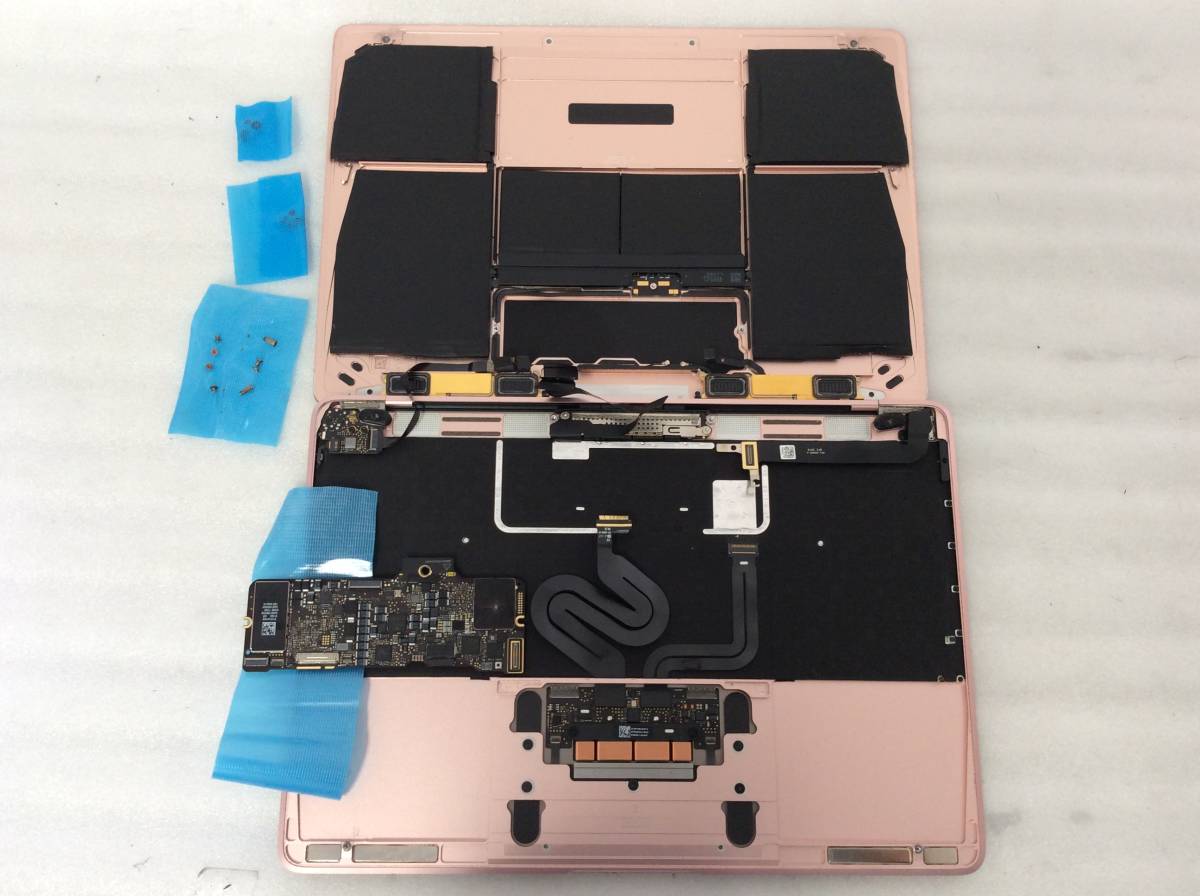 【大M0516005】【ジャンク品】【業者様注目品】APPLE MacBook/A1534 EMC2991 【ノート】_画像9