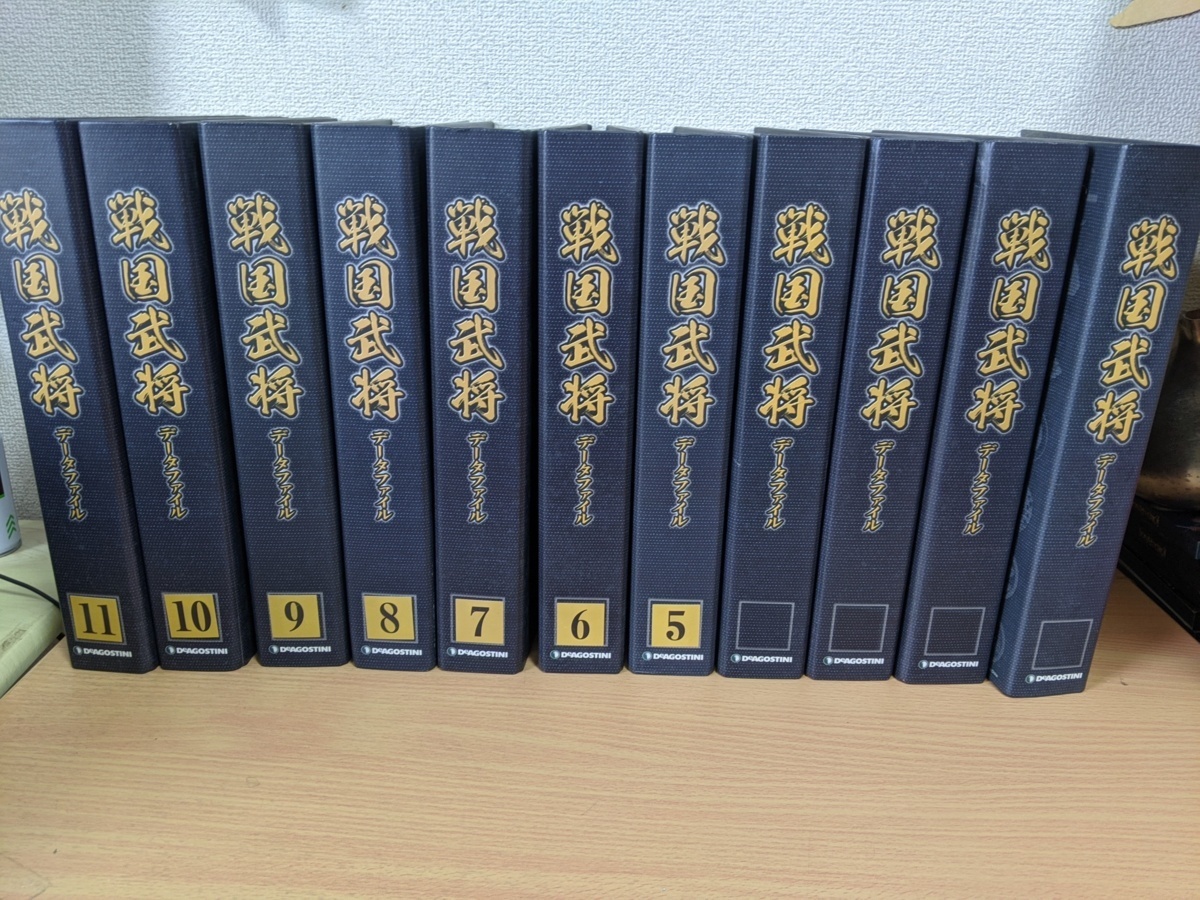 ヤフオク! - 週刊戦国武将データファイル 全巻111冊セット揃い バイン...