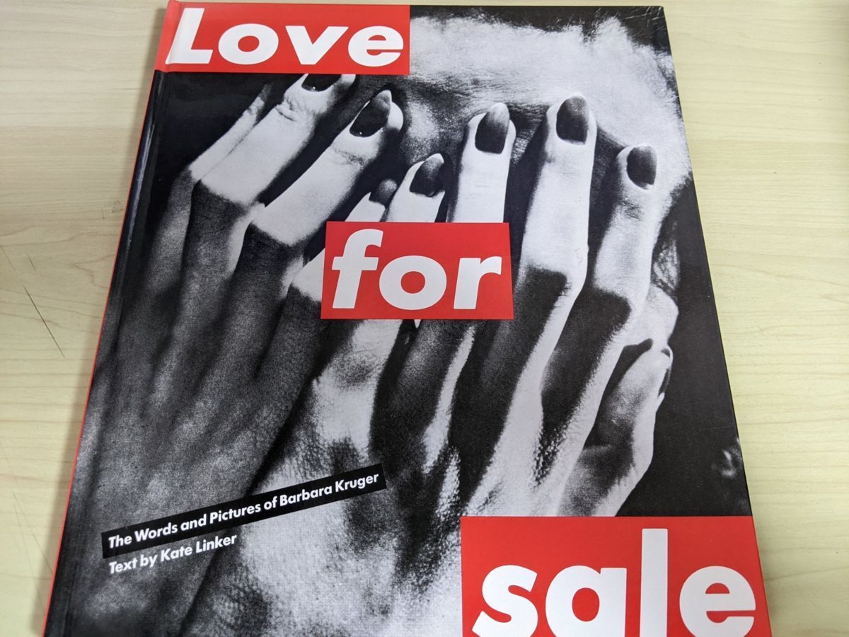 希少!作品集【Love For Sale】バーバラ クルーガー-