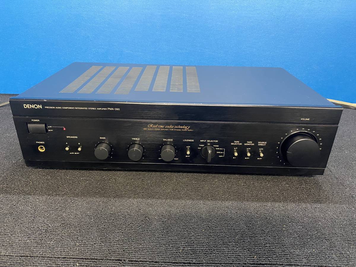 DENON プリメインアンプ PMA-390 現状品 product details Proxy bidding and ordering  service for auctions and shopping within Japan and the United States Get  the latest news on sales and bargains