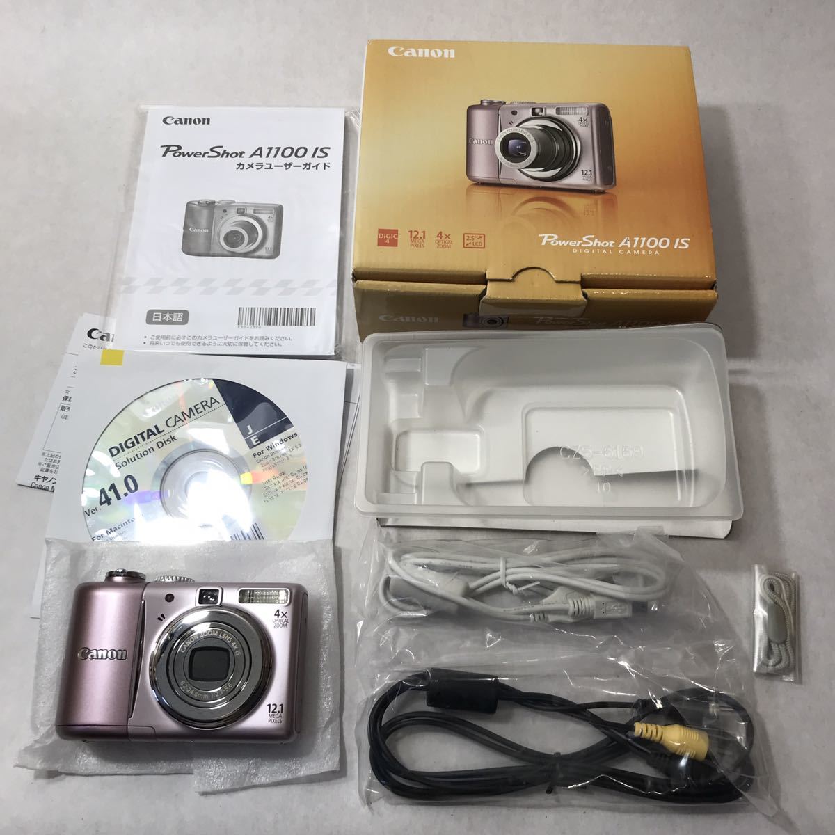 ヤフオク! - Canon PowerShot A1100 IS ほぼ未使...