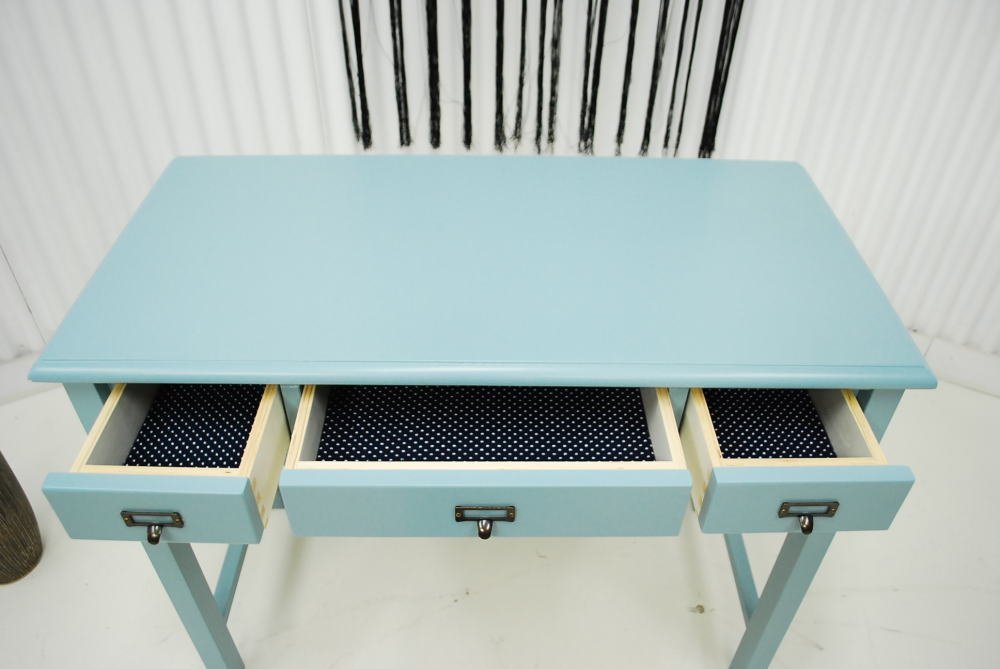  fixed amount * outlet * exhibition goods * article limit * free shipping * French Country modern * blue * blue * desk * console * storage * cabinet 
