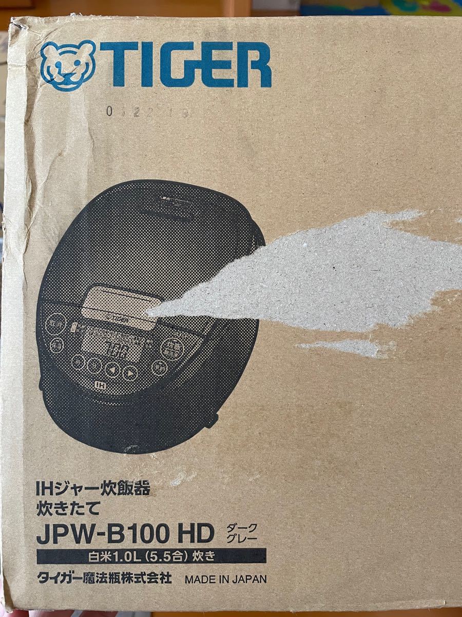 PayPayフリマ|タイガー IHジャー炊飯器 炊きたて JPW-B100 HD
