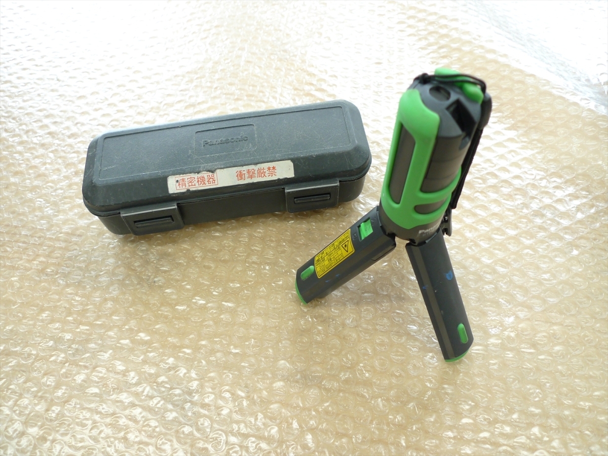 現状品 レーザーマーカー レーザー墨出し器 パナソニック BTL1000G 測量工具 計測 - 1