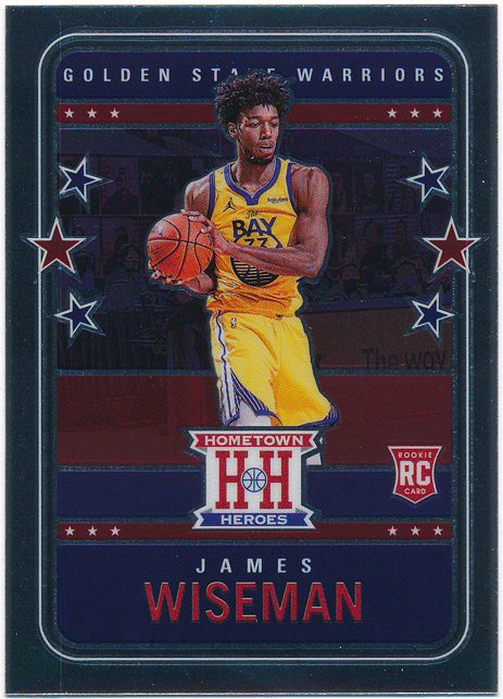 James Wiseman NBA 2020-21 Panini Chronicles Hometown Heroes RC