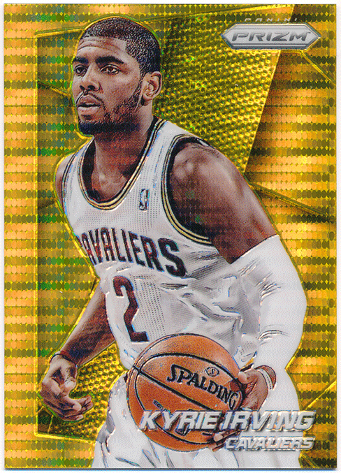 Kyrie Irving NBA 2014-15 Panini Prizm Gold Pulsar Prizm 01/10