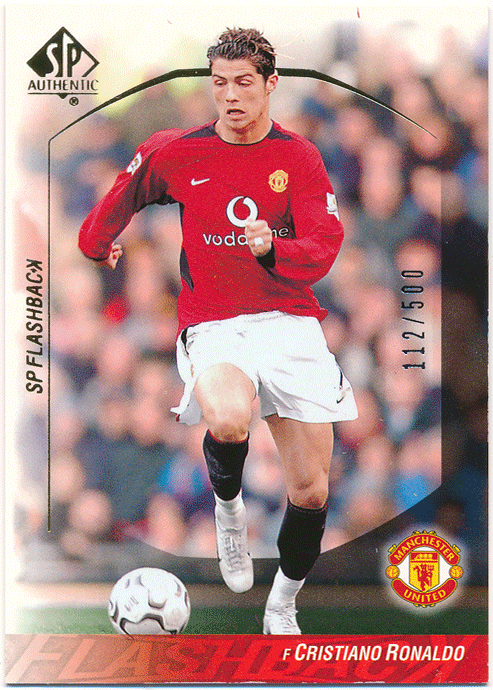 Cristiano Ronaldo 2004 UD SP Authentic Manchester United RC Rookie