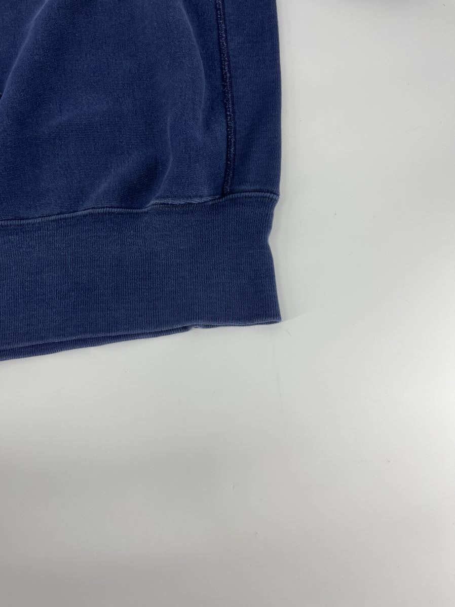 希少/美品/ビンテージ 70s/champion/USAFA ハーフジップ スウェット /ネイビー/M/チャンピオン us navy トレーナー reverse weave_画像4