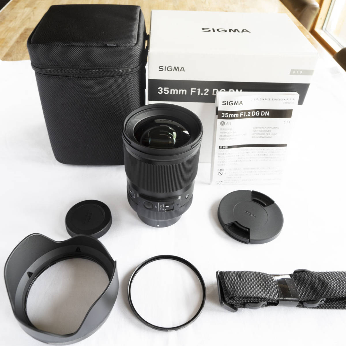 * beautiful goods * Sigma SIGMA ART 35mm F1.2 DG DN SONY E mount * origin box attaching *