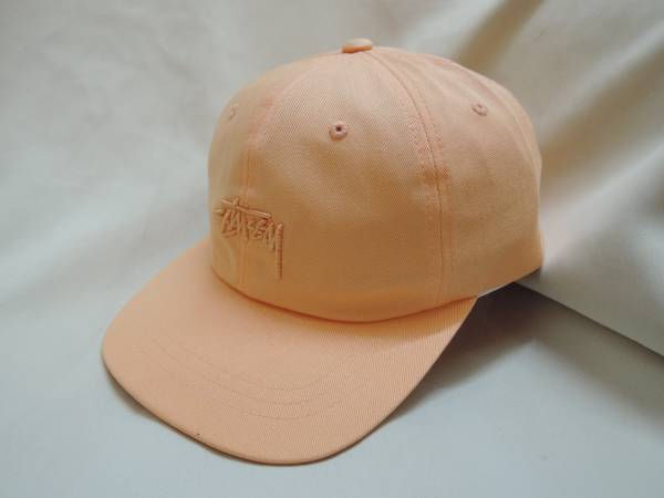 STUSSY ステューシー Tonal Stock Low Cap ピンク キャップ 人気商品　送料込_画像1