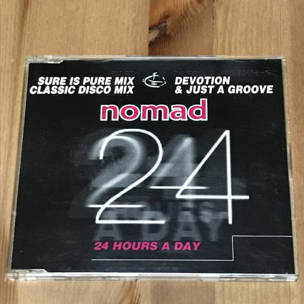 Nomad - 24 HOURS A DAY (中古CD)_表面(実際の商品です)