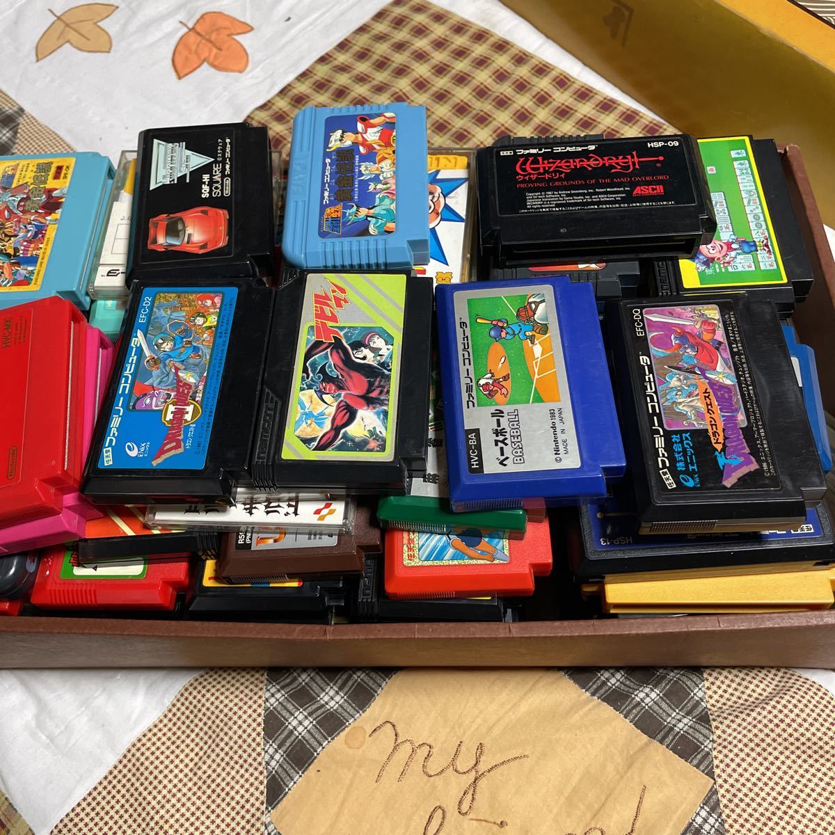 スーパーファミコン、ファミコン、何とかディスクカセット www