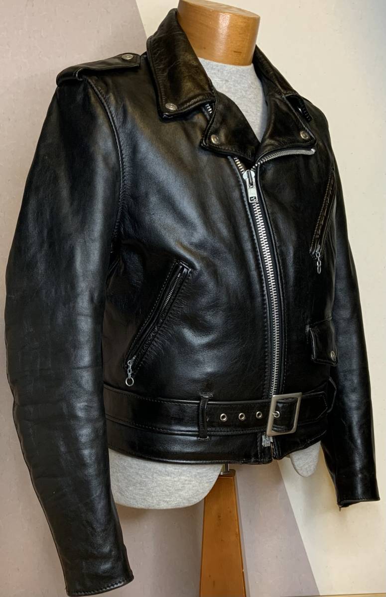 ブラック系,L絶妙なデザイン USA製♥️Schott♥️ダブルライダースジャケット 618【38】黒 バイク ライダースジャケット  メンズブラック系L￥11,988-www.dawajen.bh